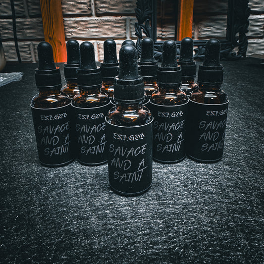 EXP.GOD “Savage and a Saint” beard oil
